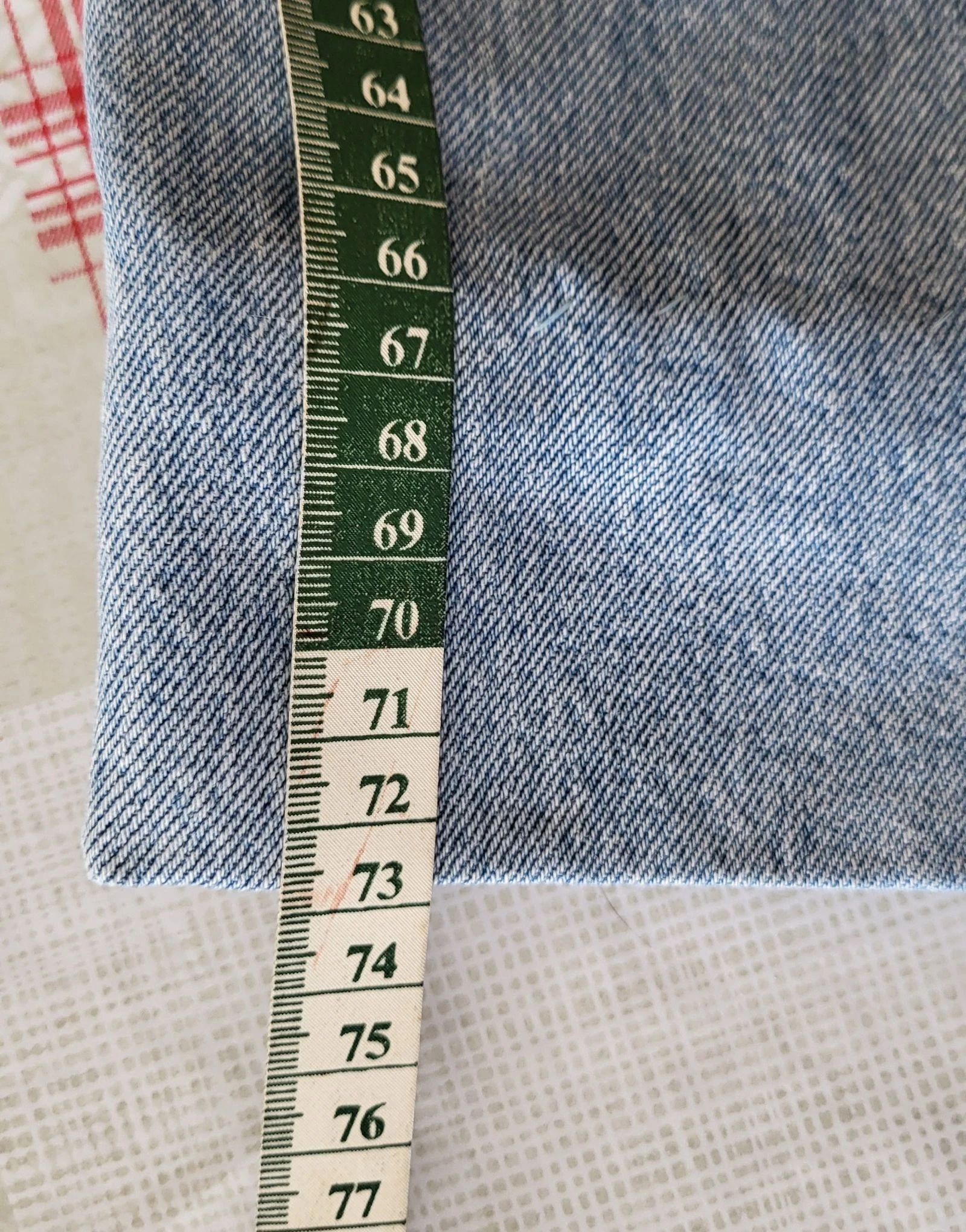 Jeans Levi's 501 TFr40/TUS30 - Azul Claro - Vintage anos 90 - Feito na França - 100% Algodão em OT – photo 18